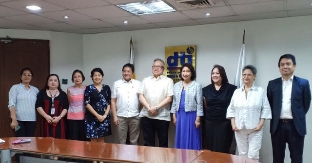 Meeting with DTI Sec. Mon